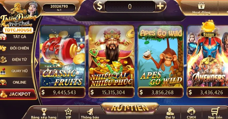 Hướng dẫn chơi Slot Game